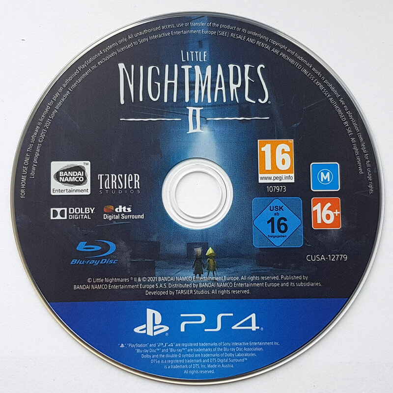 Лицензионный диск Little Nightmares 2 для PlayStation 5